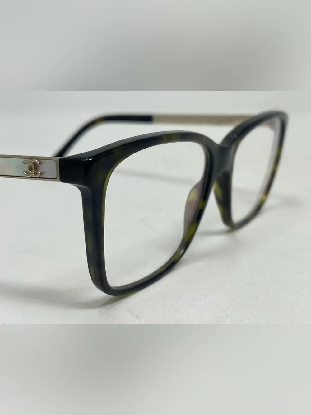 Chanel Eyeglasses 3331-H-A c.714 Dark Havana/Mother Of Pearl Italy 52 [] 16 140
