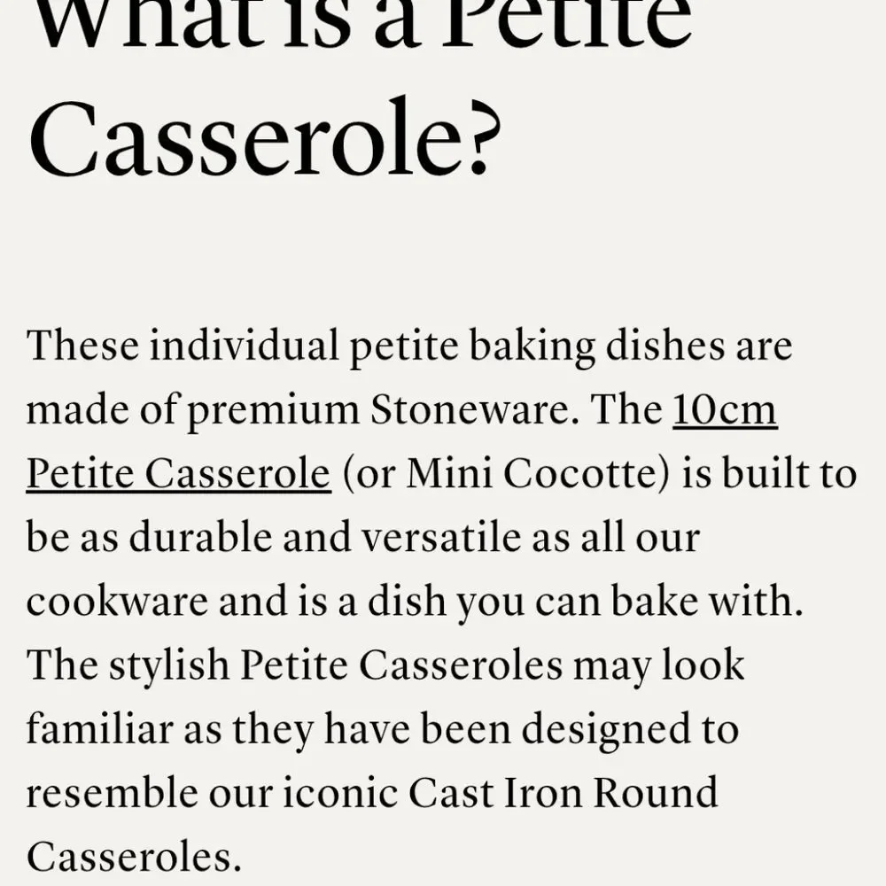 Le Creuset le creuset