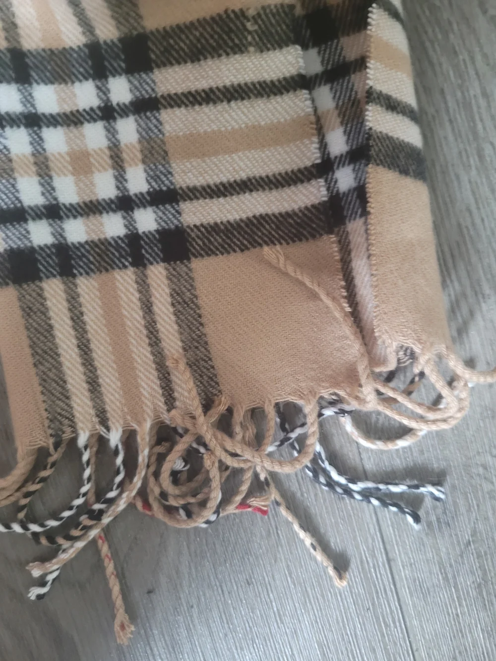 The Unbranded Brand beige plaid