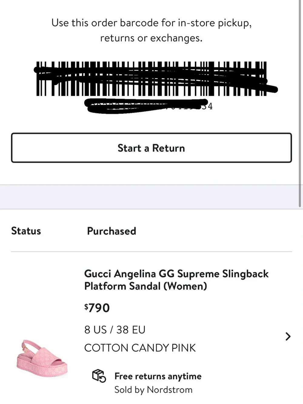 Gucci stylish pink
