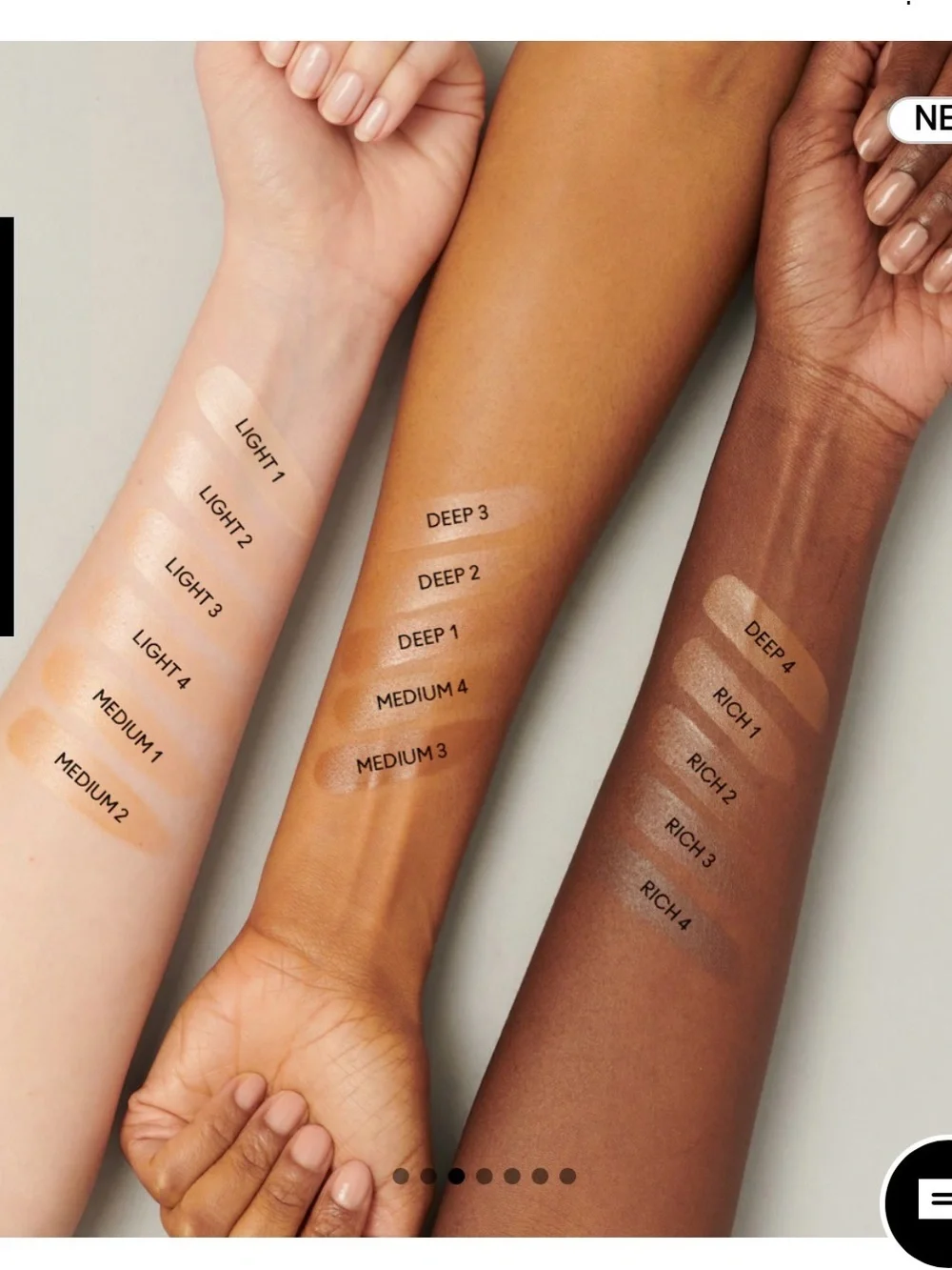MAC Cosmetics swatched rich