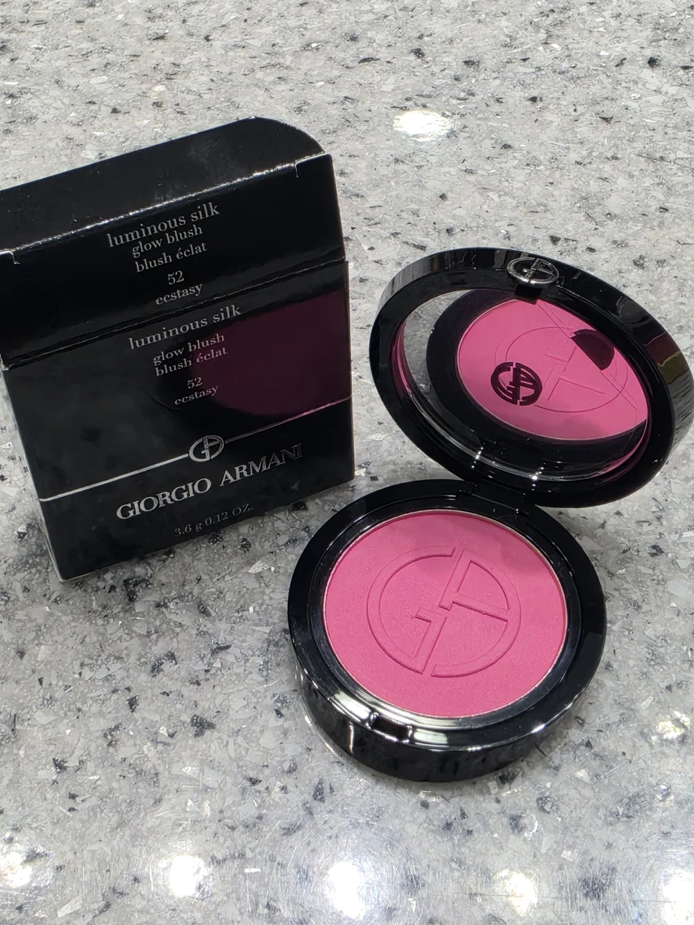 Giorgio Armani cheek finish