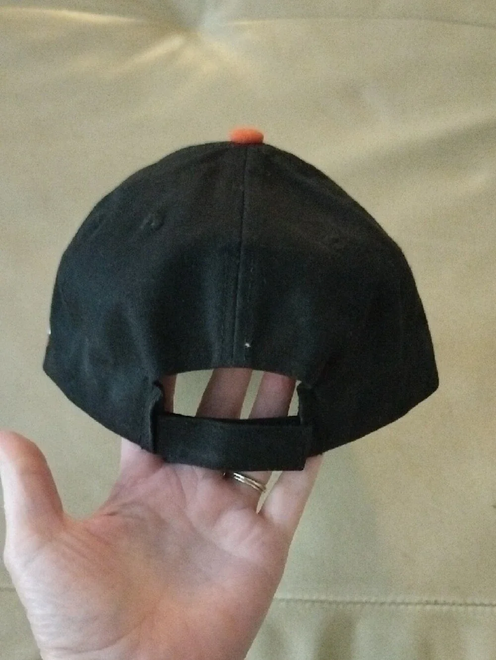 Classic Baltimore Orioles Youth Baseball Hat / Cap - White, Black & Orange