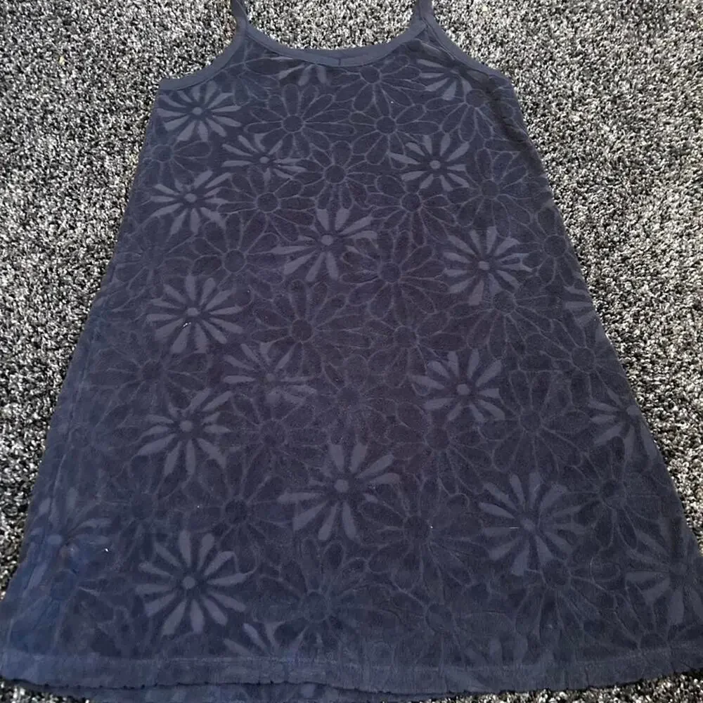 Old navy navy grayblue floral