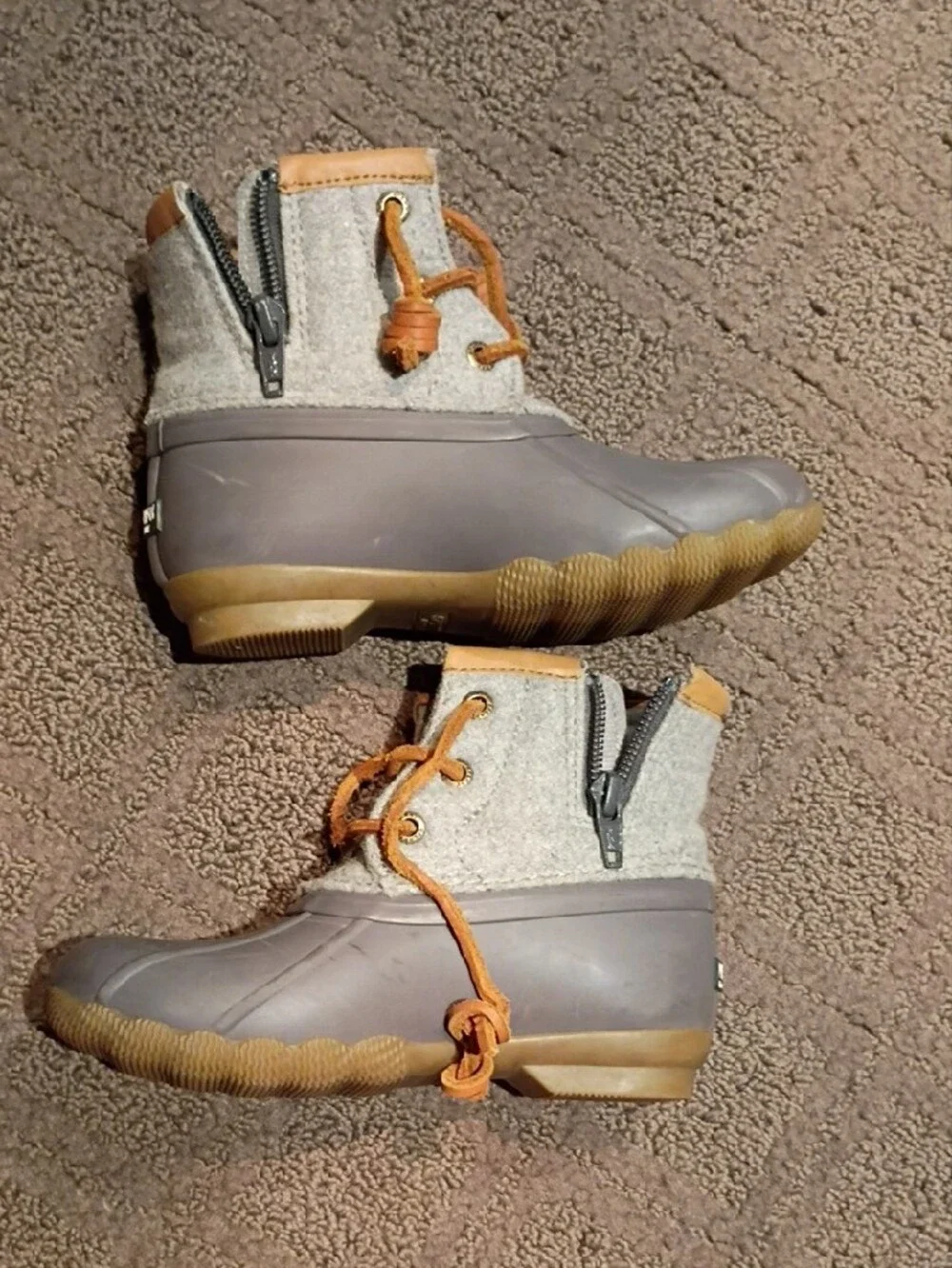 Sperry waterproof gray