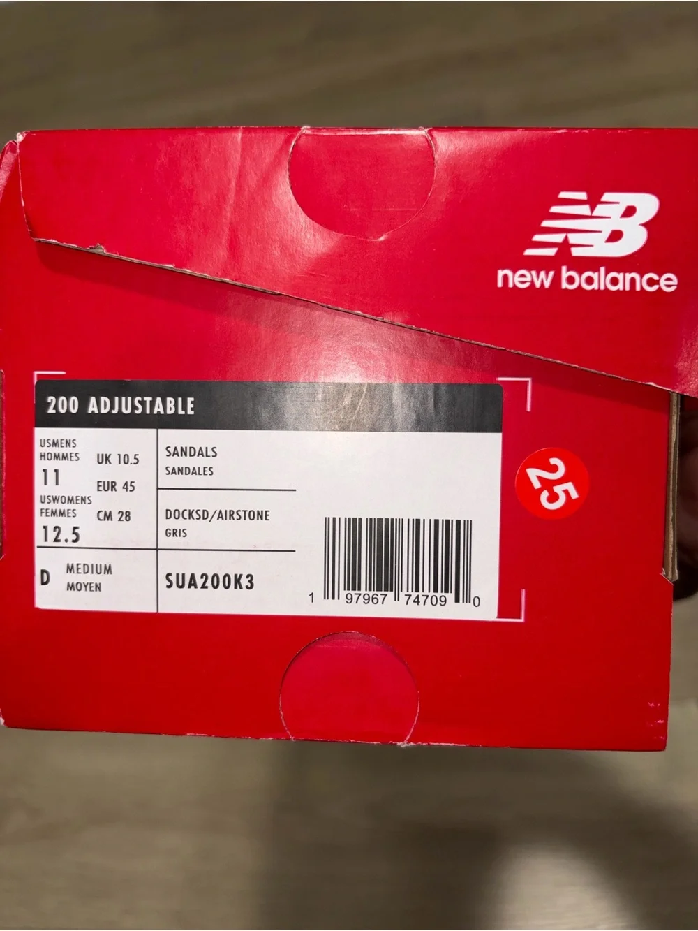 New Balance slip slide