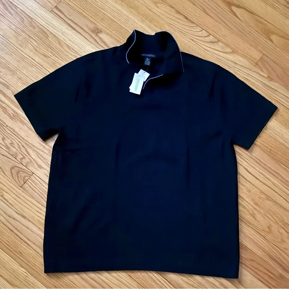 BANANA REPUBLIC men's soft knit Polo / collared shirt, XL, NWT!