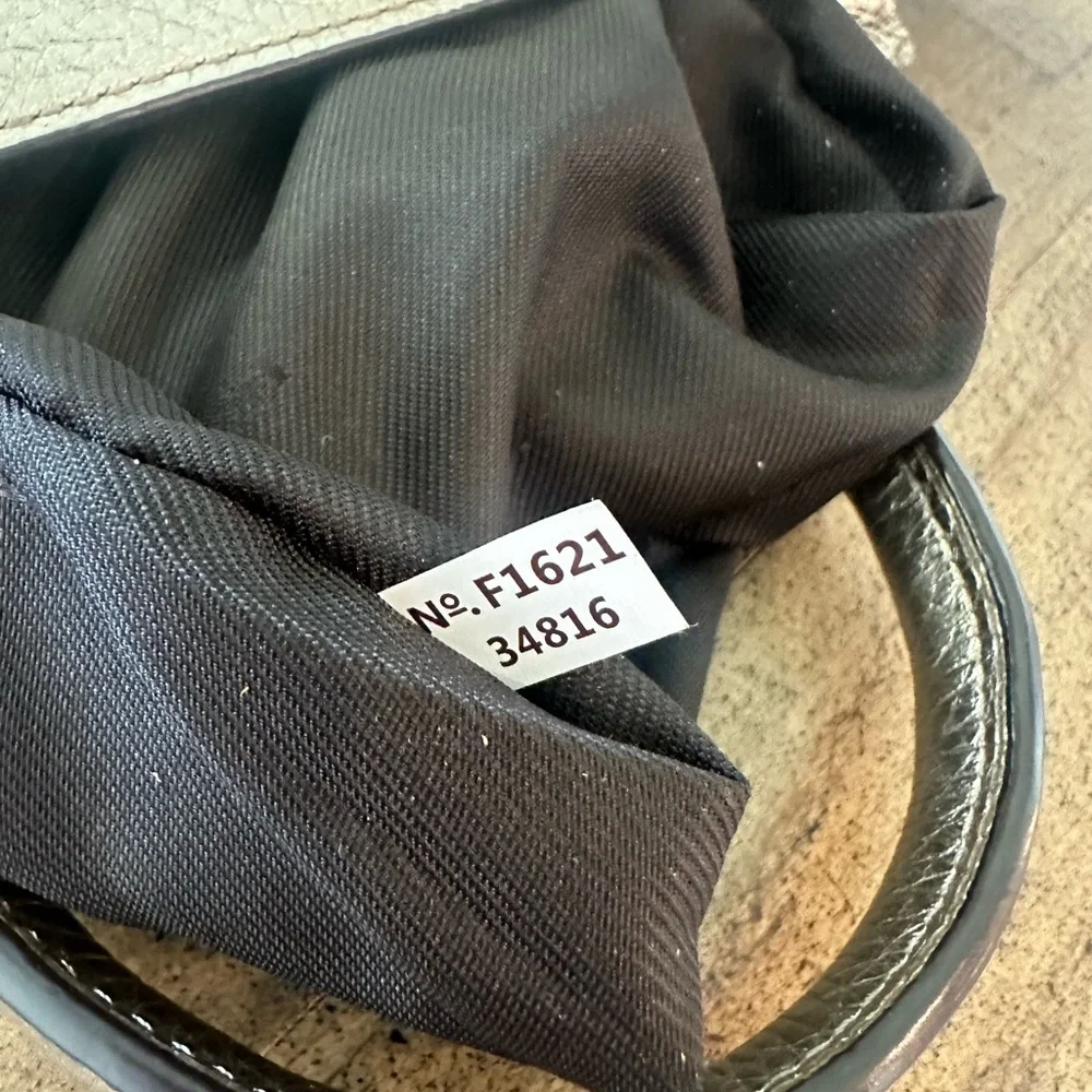 Coach satchel metallic
