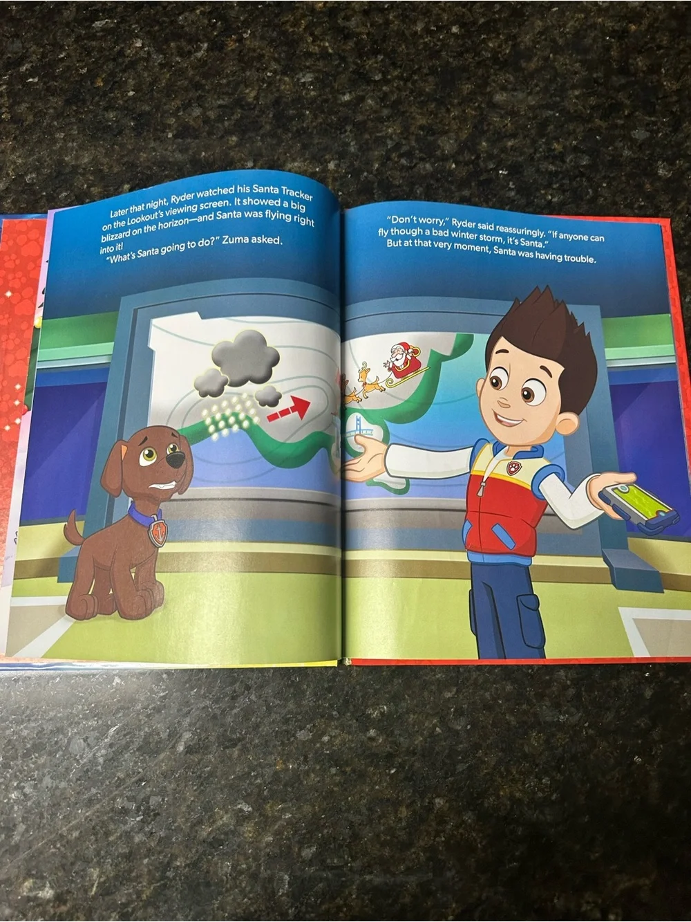 Paw Patrol bright red