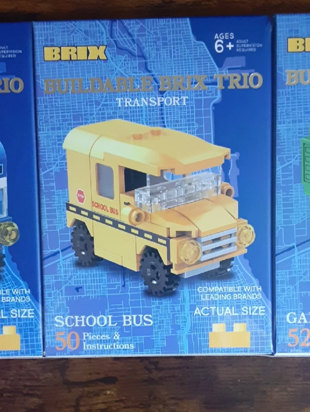Brix buildable trio