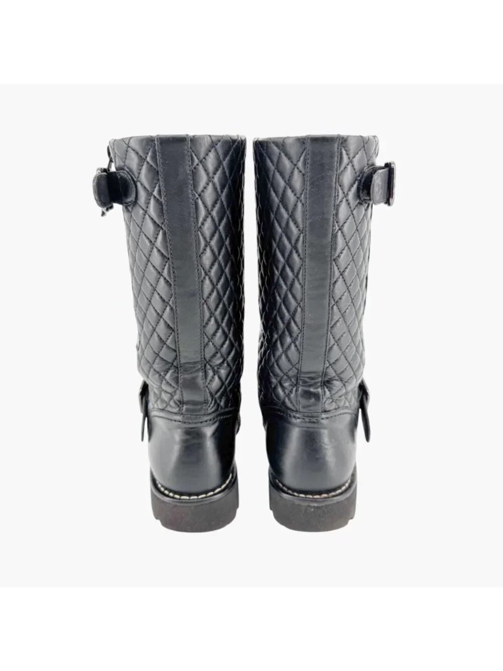 CHANEL quilted mid