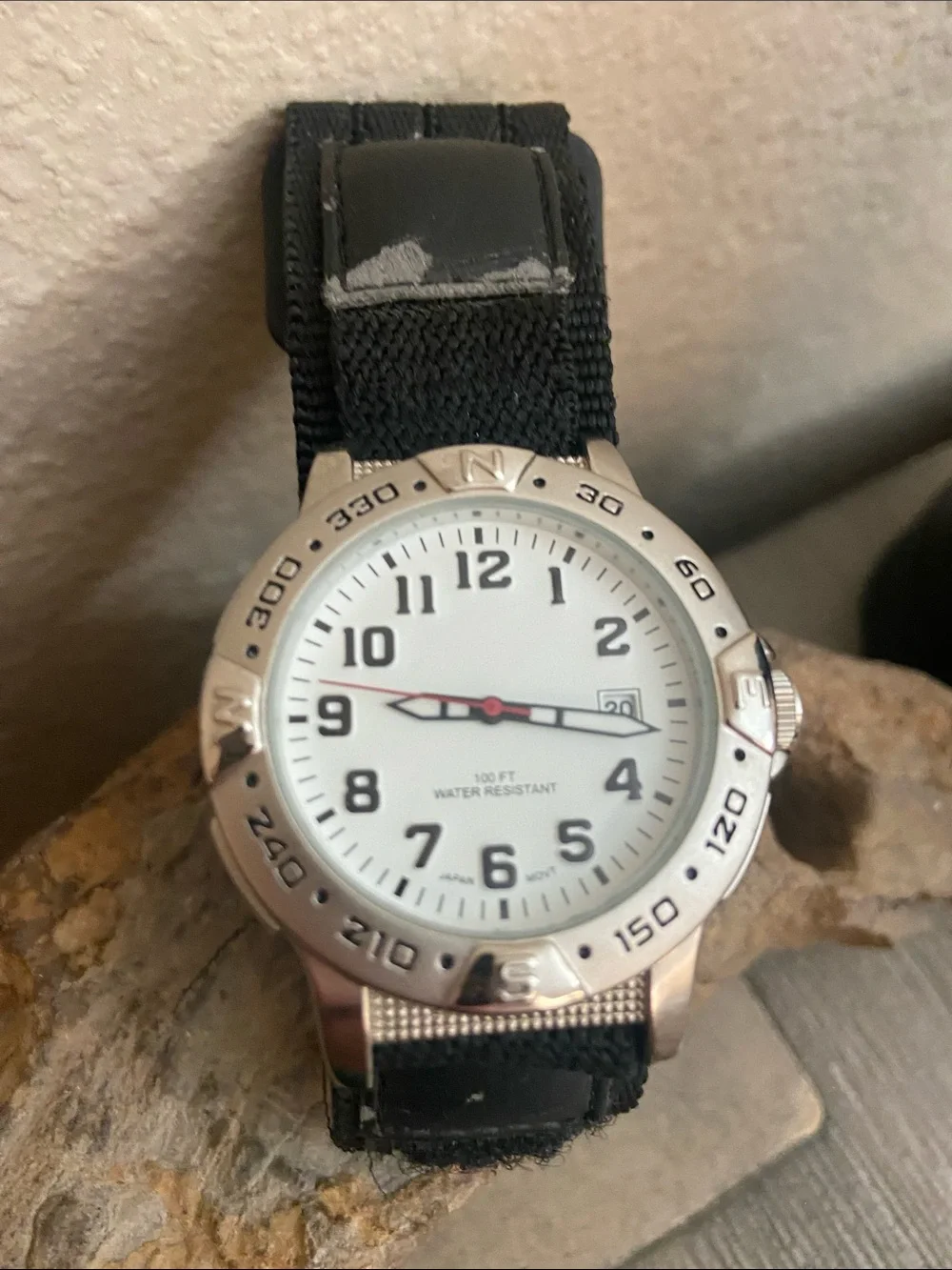 Vintage PURITAN #PUR91-509 Water Resistant Stainless Steel Working NEW Battery