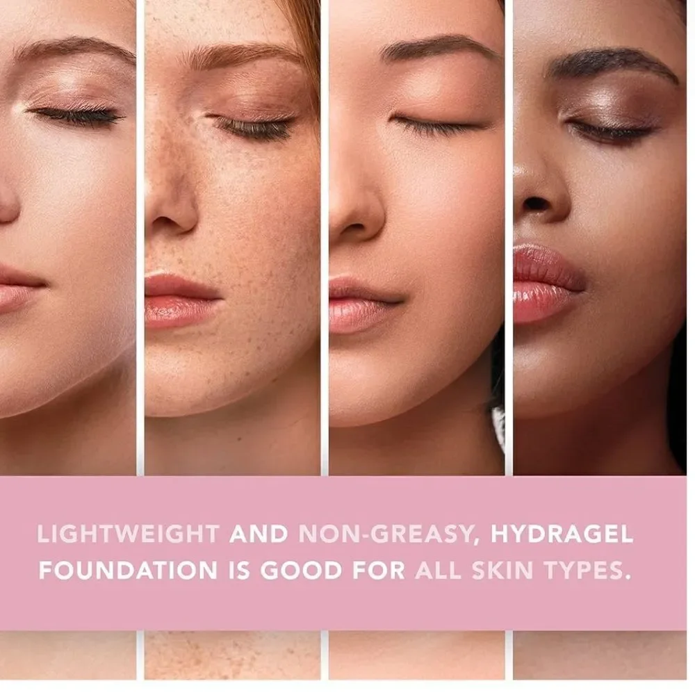 NIB New Doll 10 HydraGel Foundation Deep 1oz/30ml Skincare Makeup Face