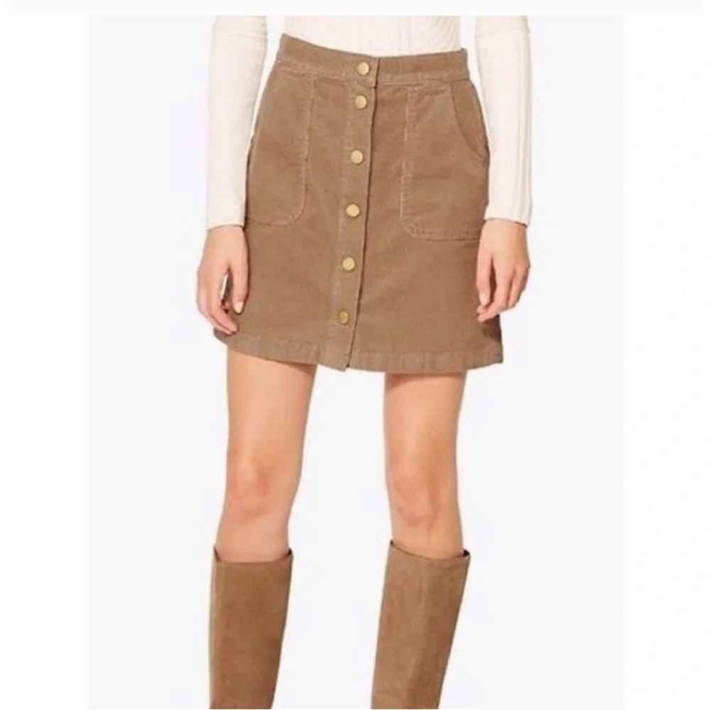 Tory‎ Burch Lucitano Corduroy Skirt
