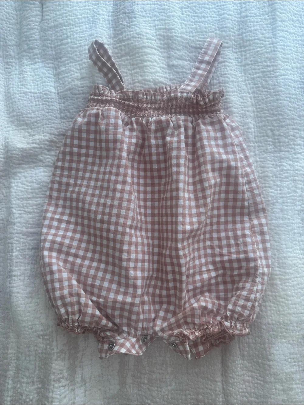 Carters gingham bubble
