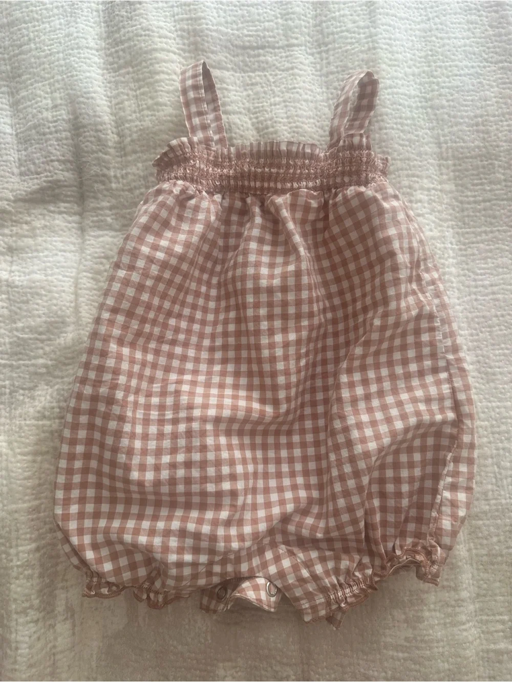 |Carter’s| Gingham Bubble Romper