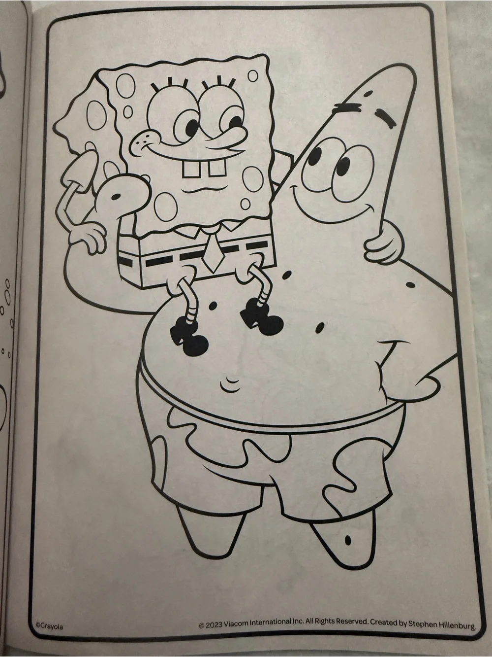 Crayola spongebob squarepants