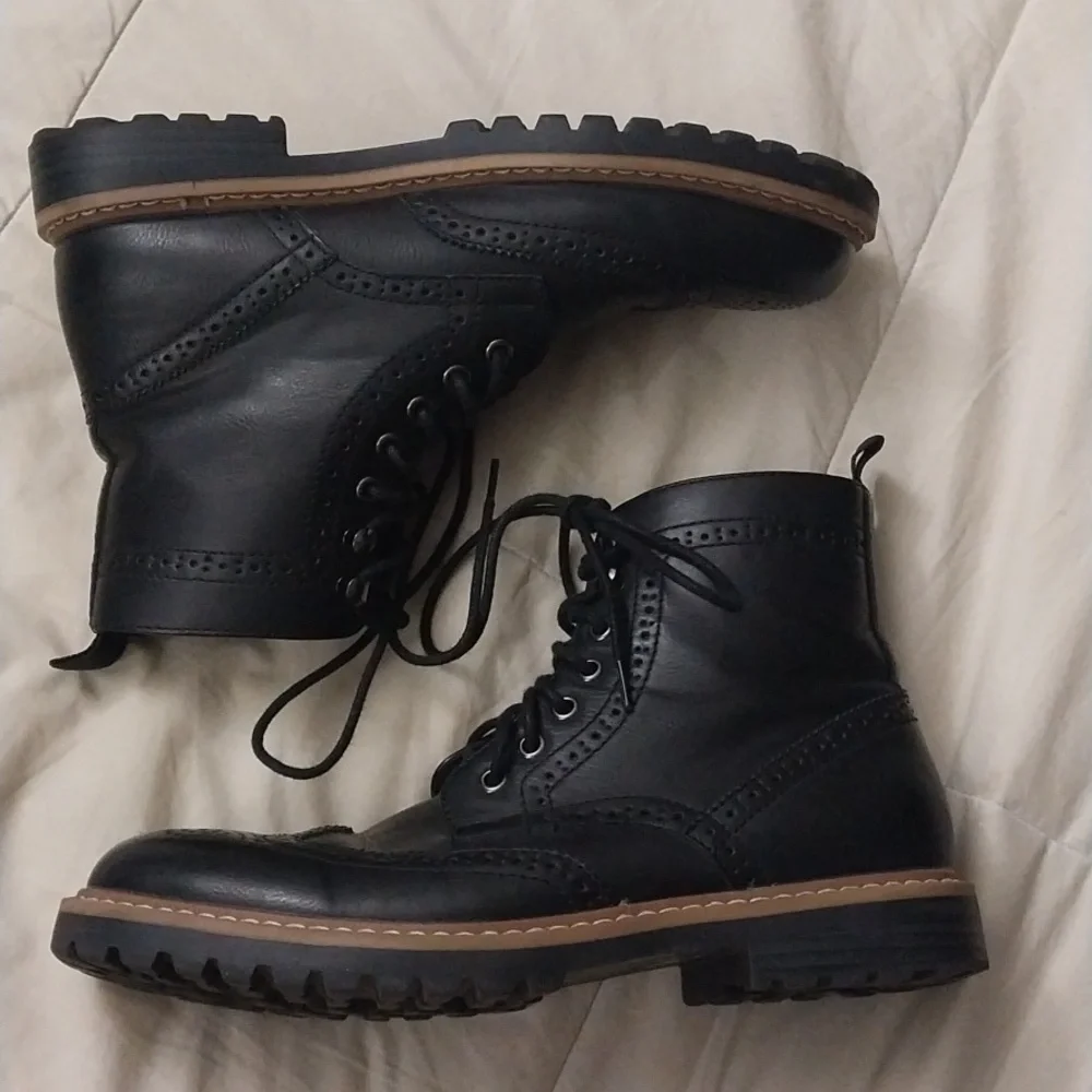 Club Room Sawyer Men's Black Boots 7
