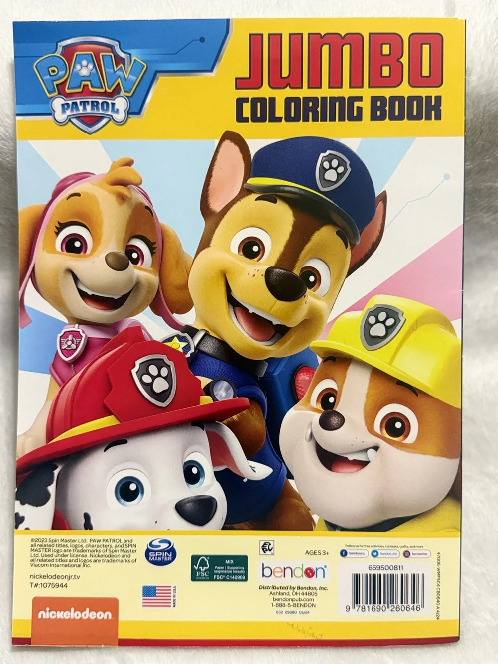 Nickelodeon jumbo paw