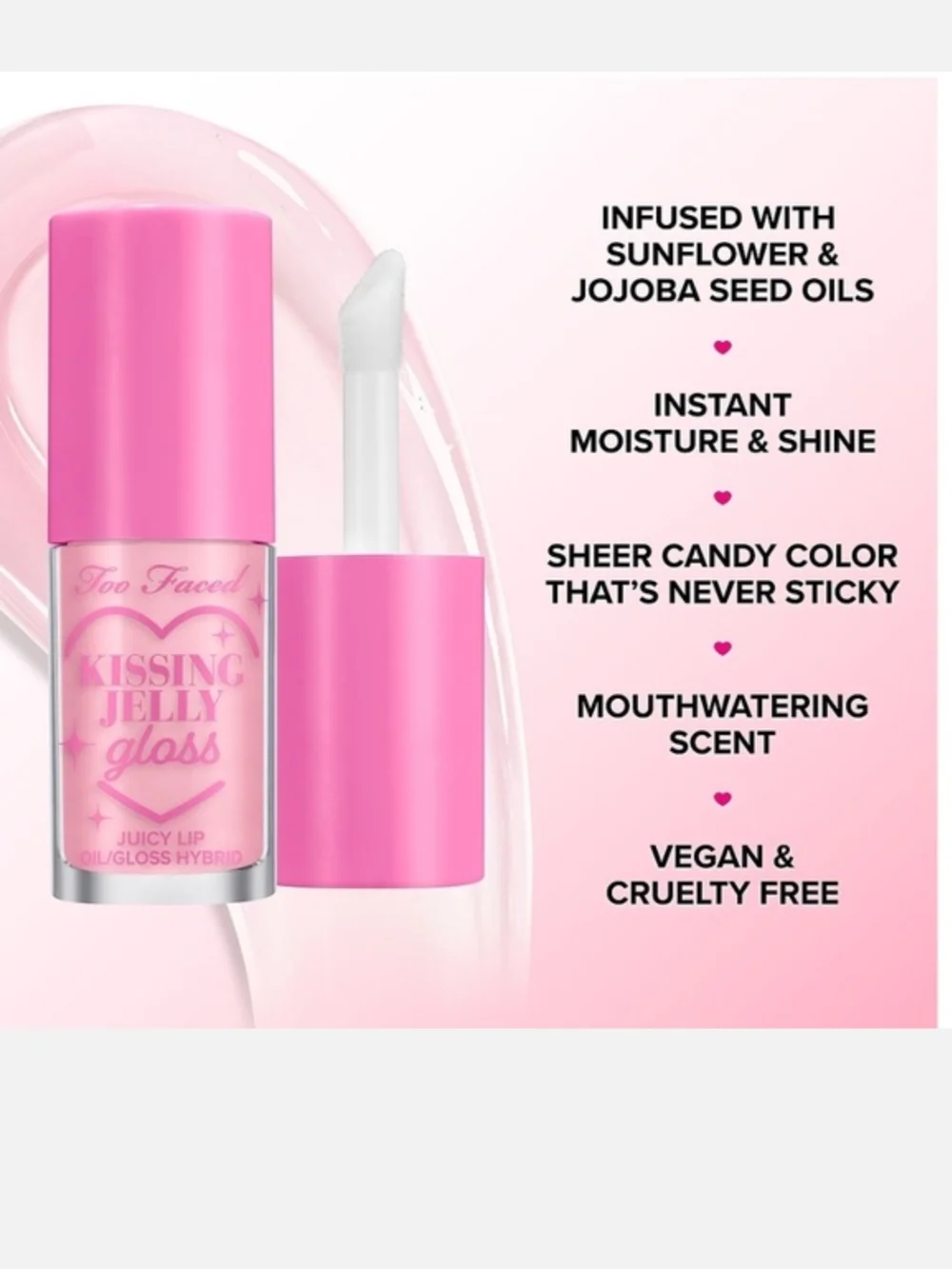 Too Faced sheer glossy