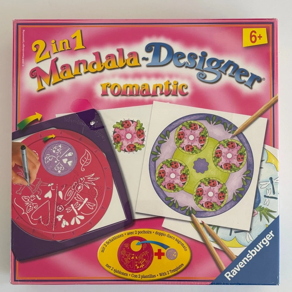 Ravensburger Romantic Mandala Designer‎ Kit - Pink and Blue