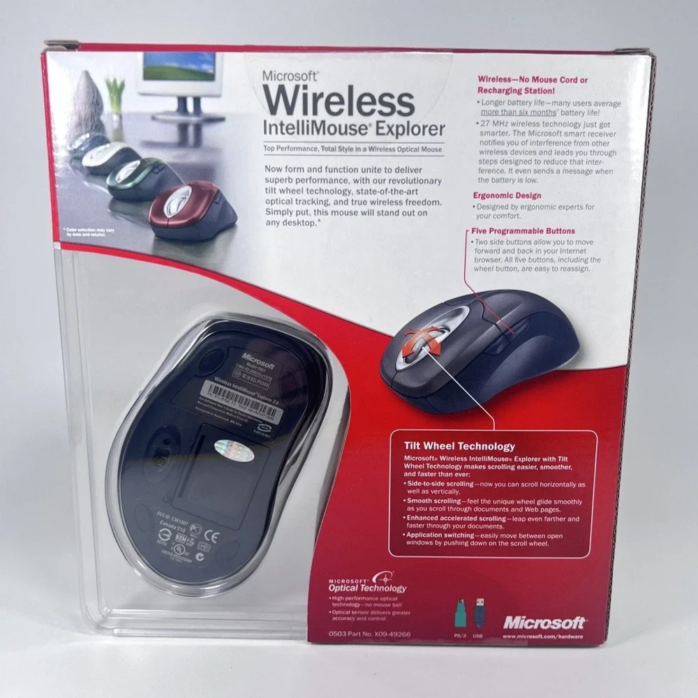 Microsoft wireless intellimouse