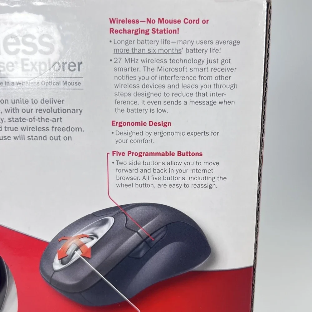 Microsoft wireless intellimouse