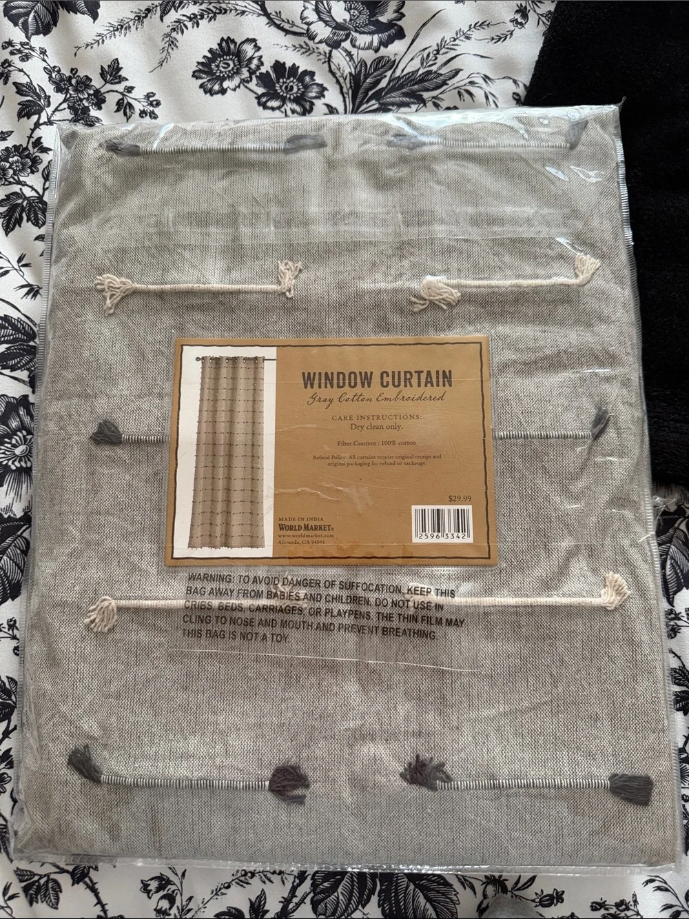 Cost Plus World Market light gray