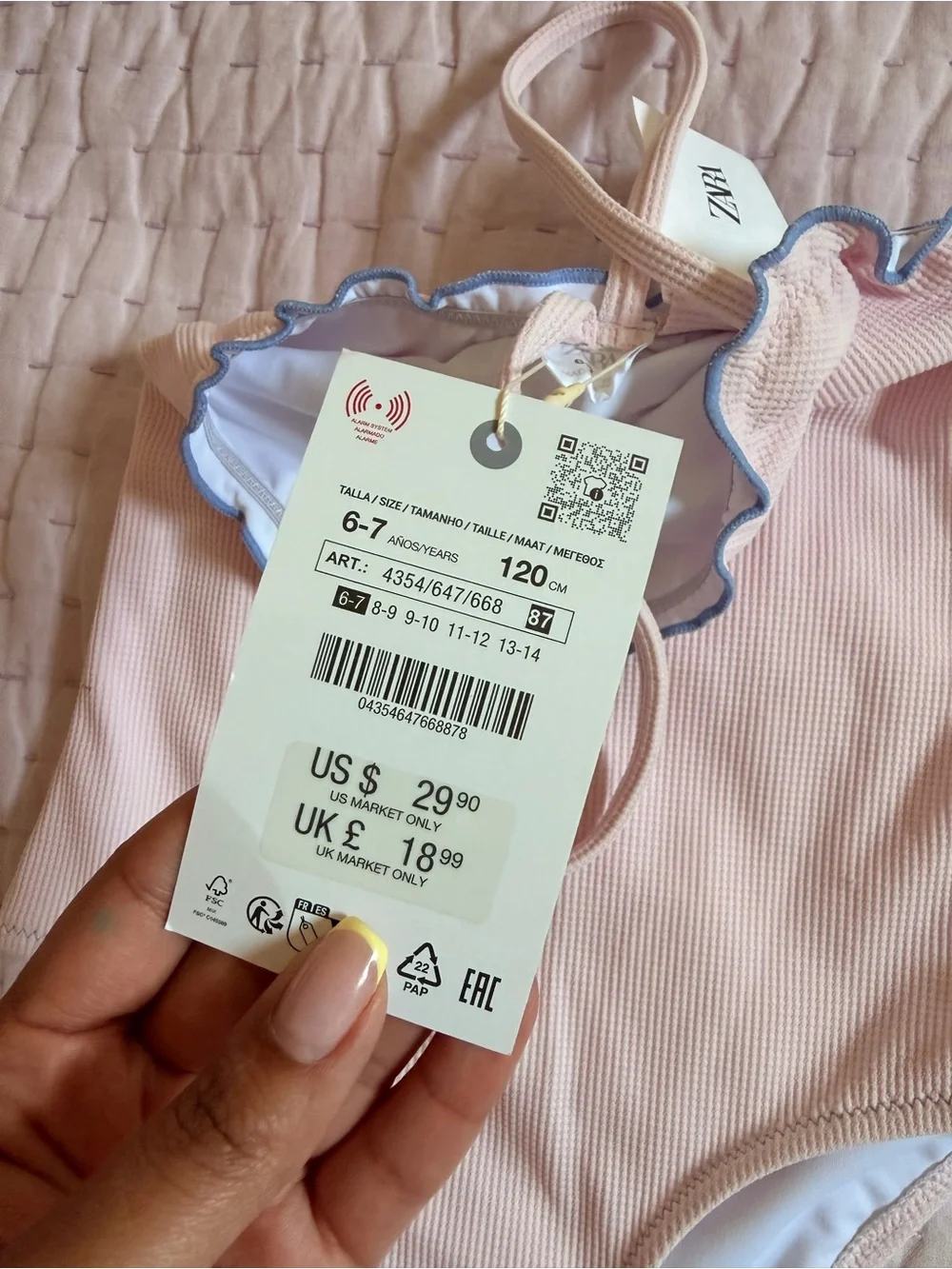Zara simple ribbed