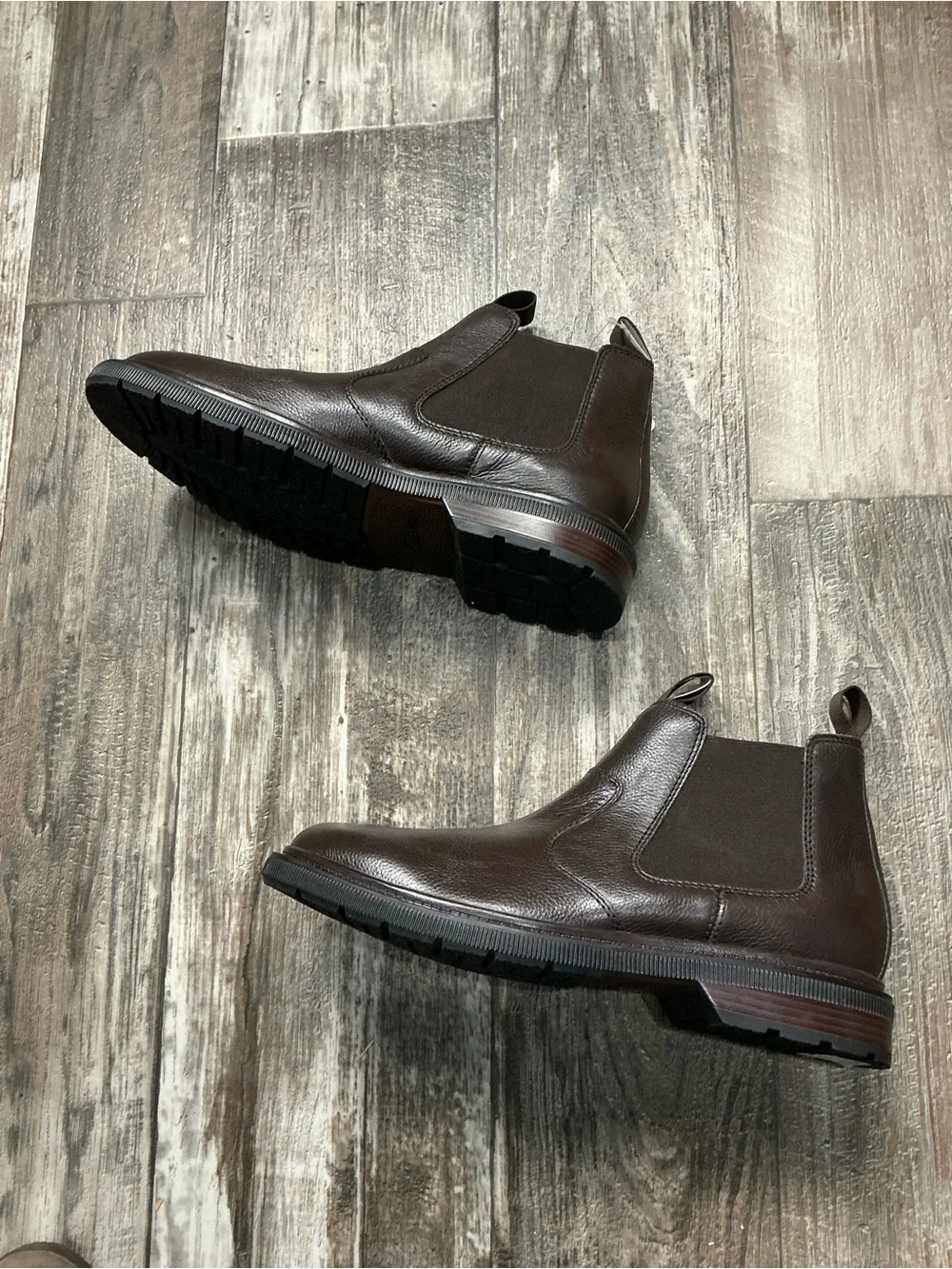 Clarks smooth leather