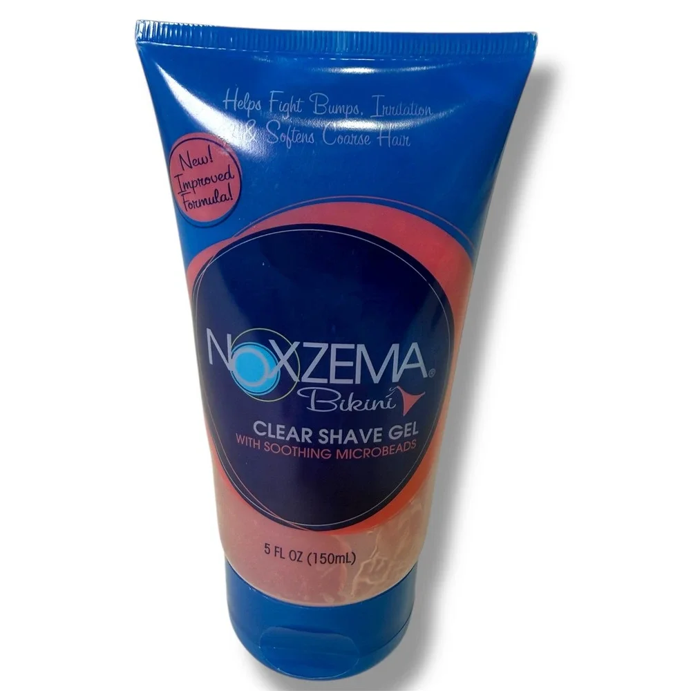 Noxzema Bikini Clear Shave Gel‎ Soothing Microbeads 5oz Anti-Bump Discontinued