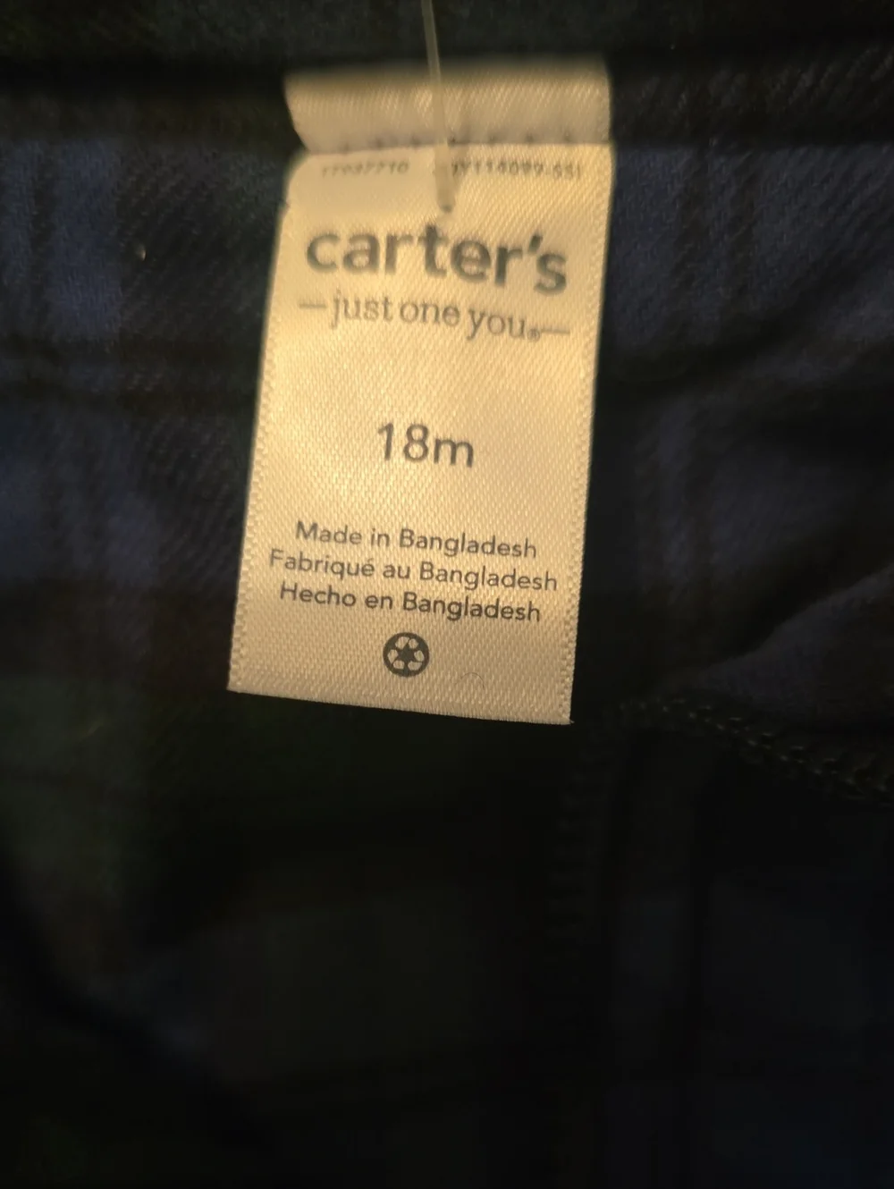 Carters new tags
