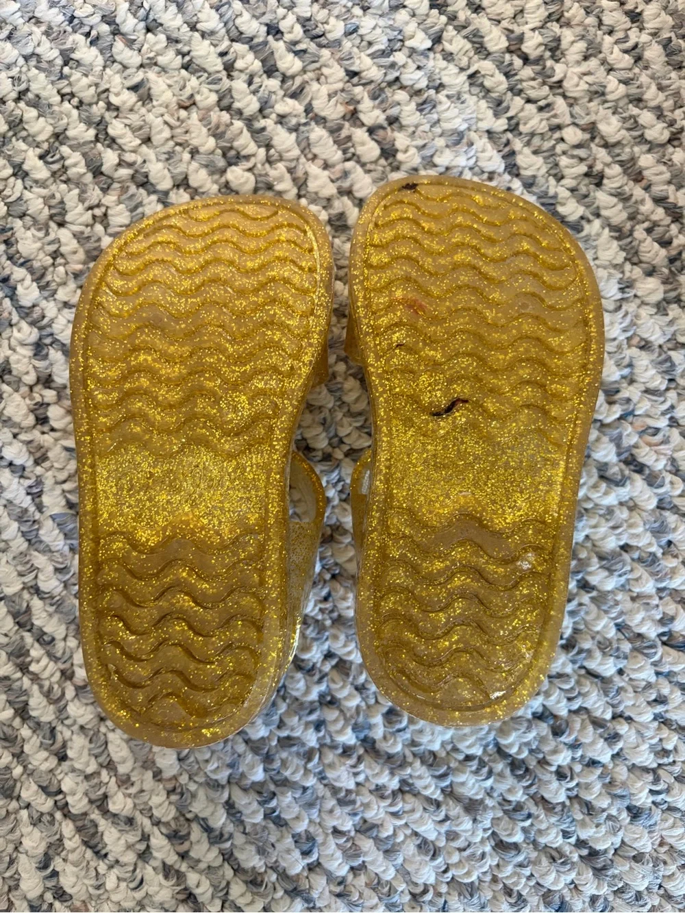 Cat & Jack shiny adjustable toe