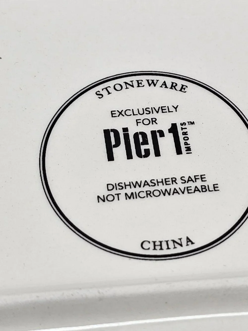 Pier 1 new sticker