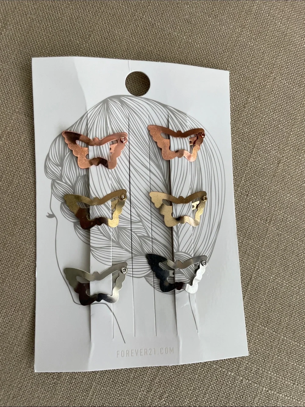 Forever 21 set metallic