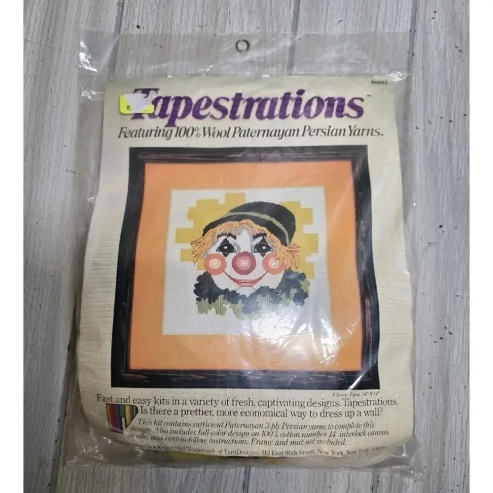 Tapestrations vtg needlepoint