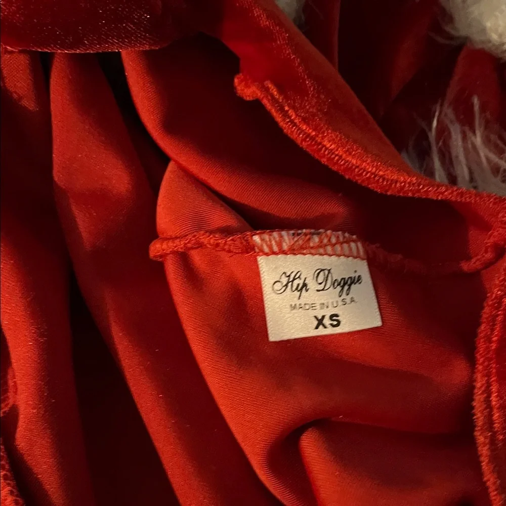 hip doggy elegant red