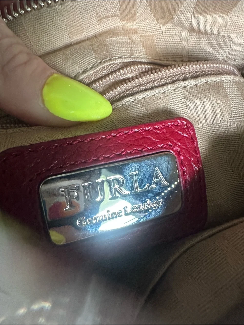 Furla satchel rich