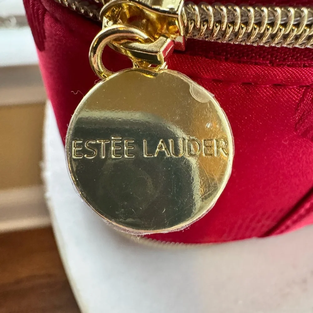 Estee Lauder compact red