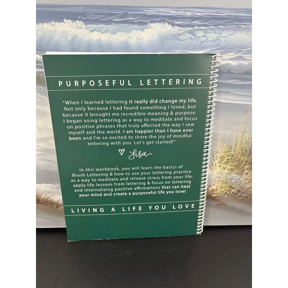 Hand Lettered Design guide mindful