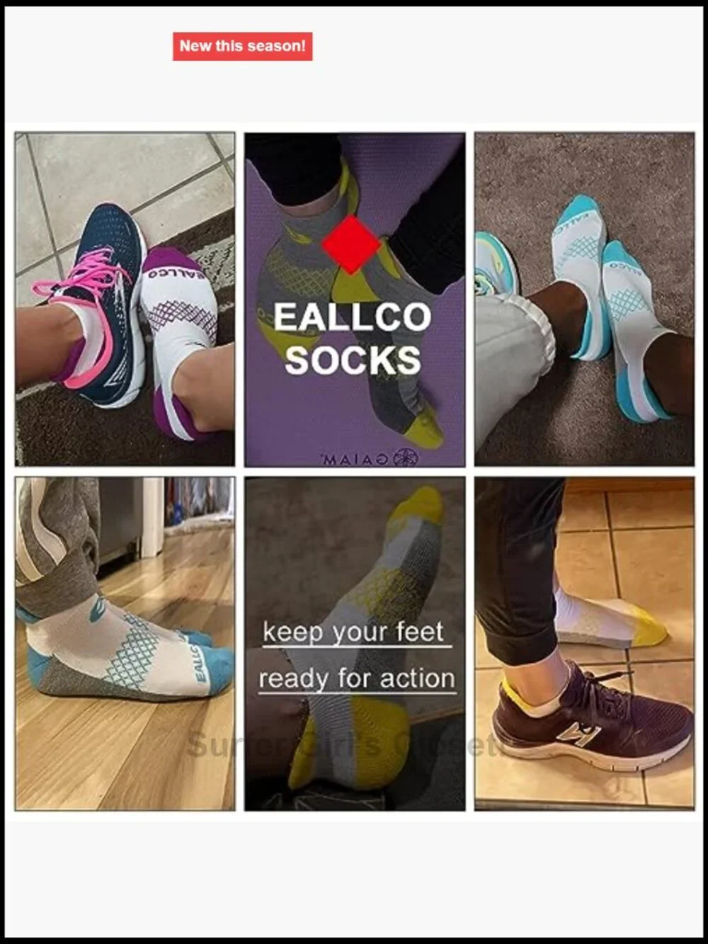 N/A women’s ankle