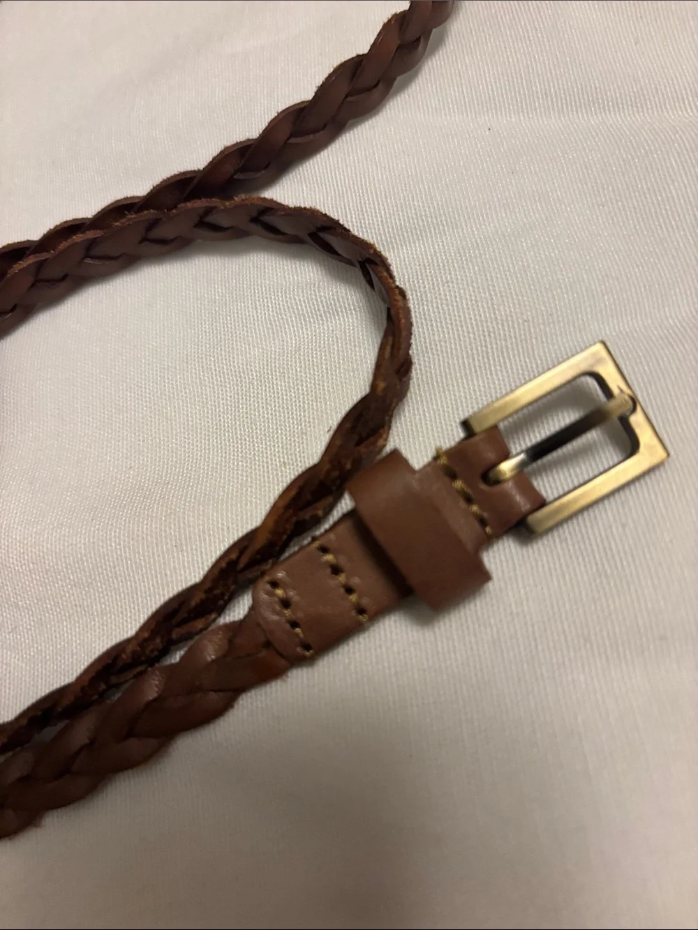Unknown skinny braided