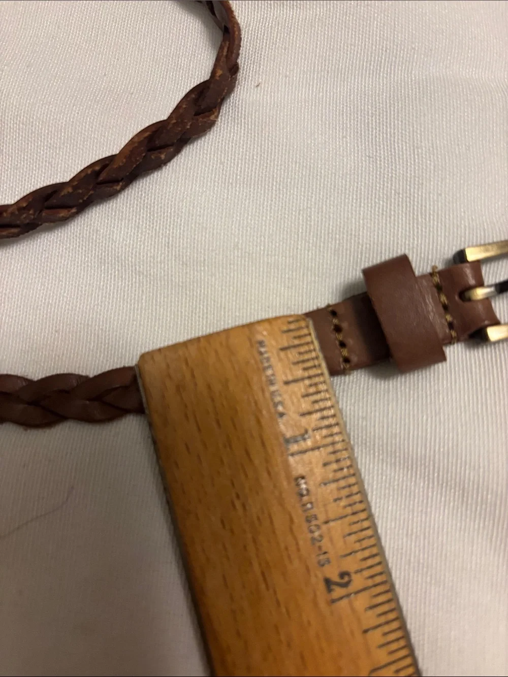 Unknown skinny braided