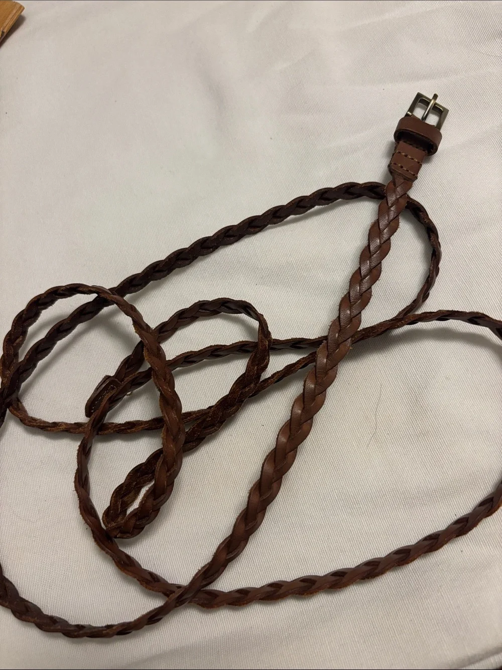 Unknown skinny braided