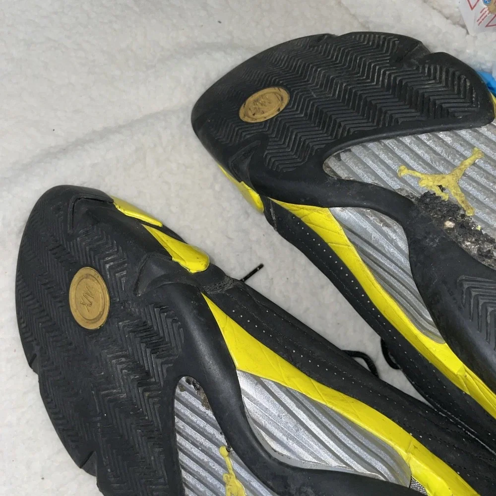 Nike Air Jordan 14 Retro Thunder 2014 487471-070 Last Shot‎ Size 17