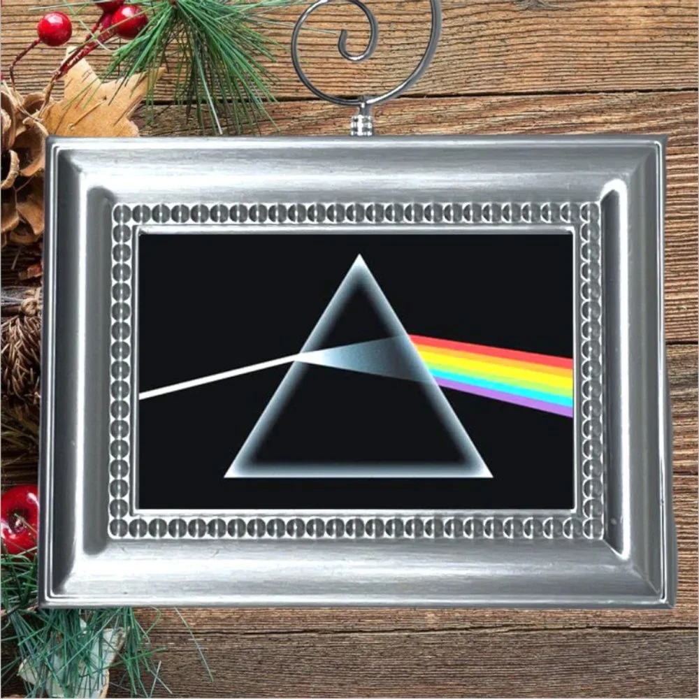Pink Floyd Rock Band The Dark Side Of The Moon Christmas‎ Tree Ornament