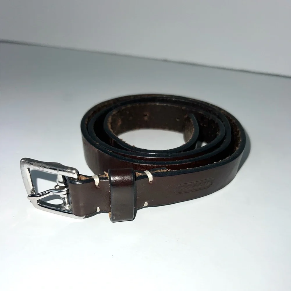 Coach‎ woman’s Leather Brown Belt