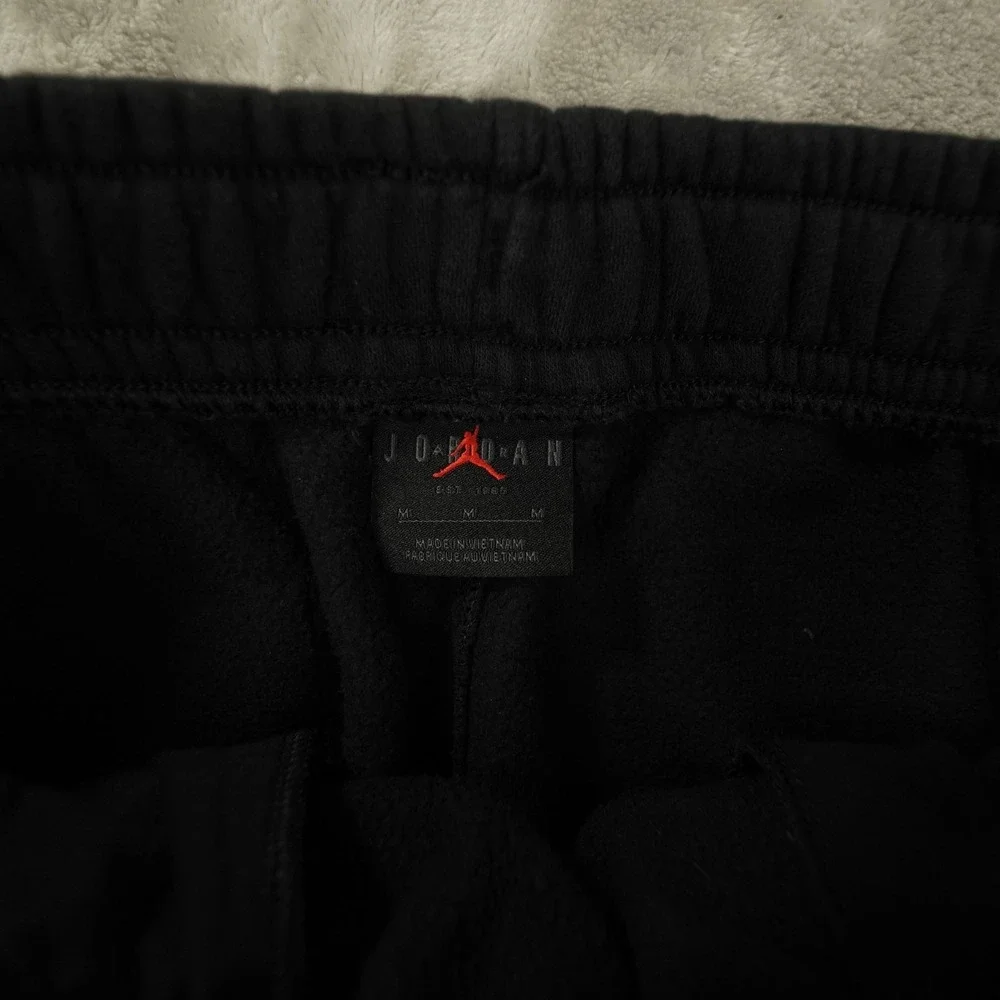 Air Jordan Jogger‎ Sweatpants Men's Medium Black Jumpan Basketball Gym Training