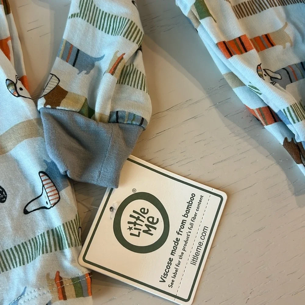 Little Me set shirt sleeve