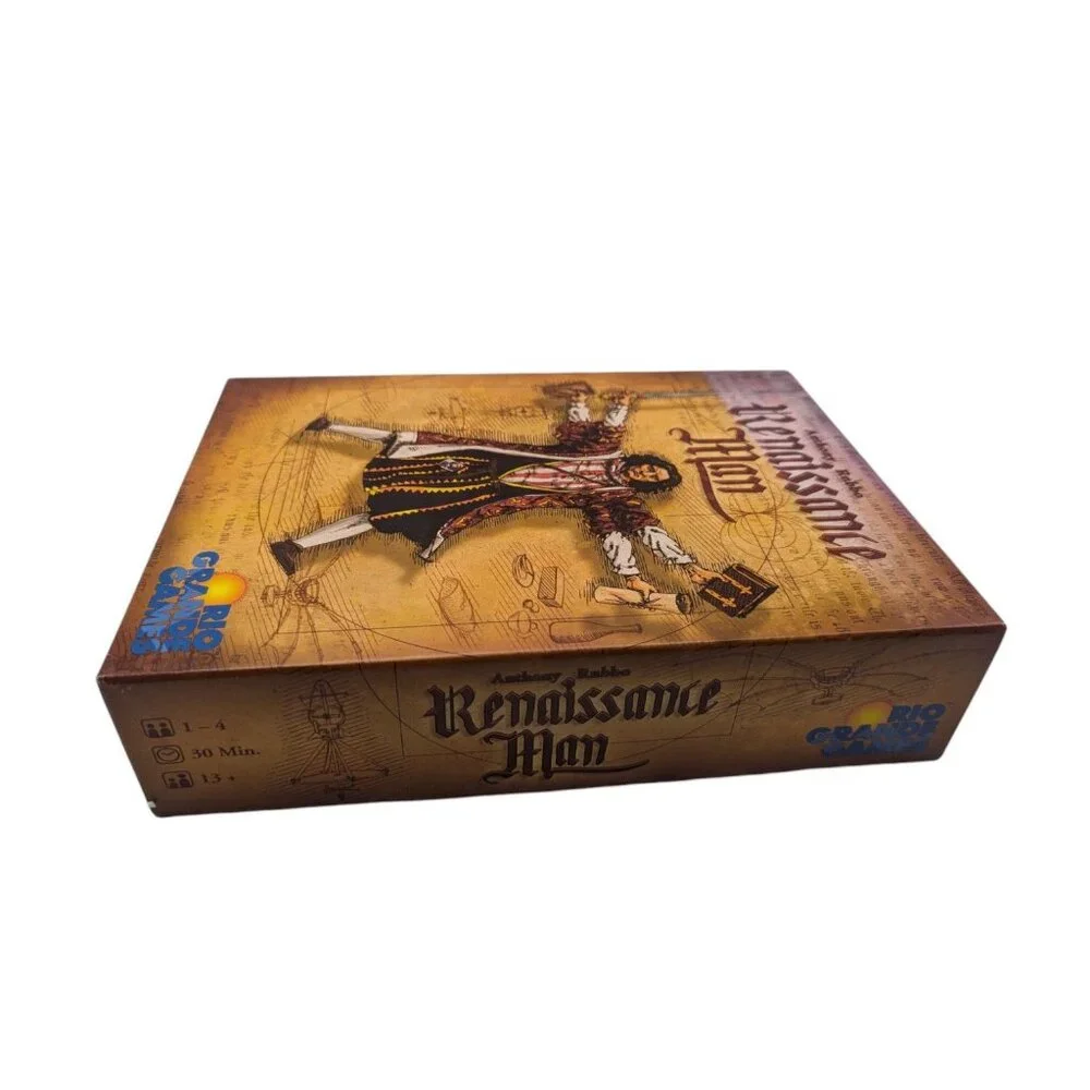 Renaissance Man Board Game By Anthony Rubbo For 1-4 Players Ages 13+